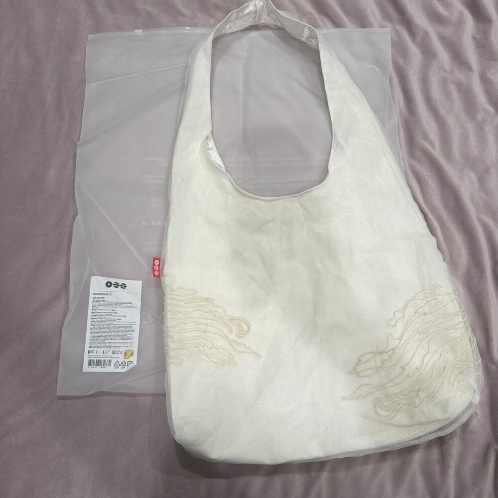 Official BTS ARIRANG 5th Album Shoulder Bag White New